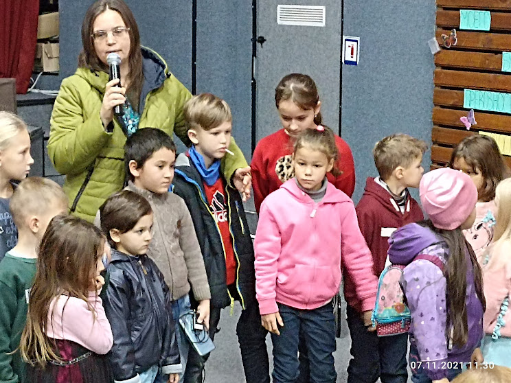 Молитва за детей в Макаровской Христианской Церкви